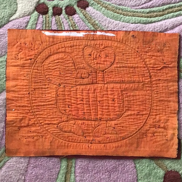 Vintage bird mola - Picture 4 of 4